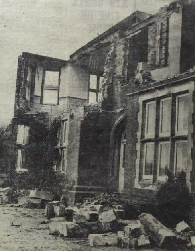 Evening Argus, 6 September, 1961, photographer unknown Photo of demolished school